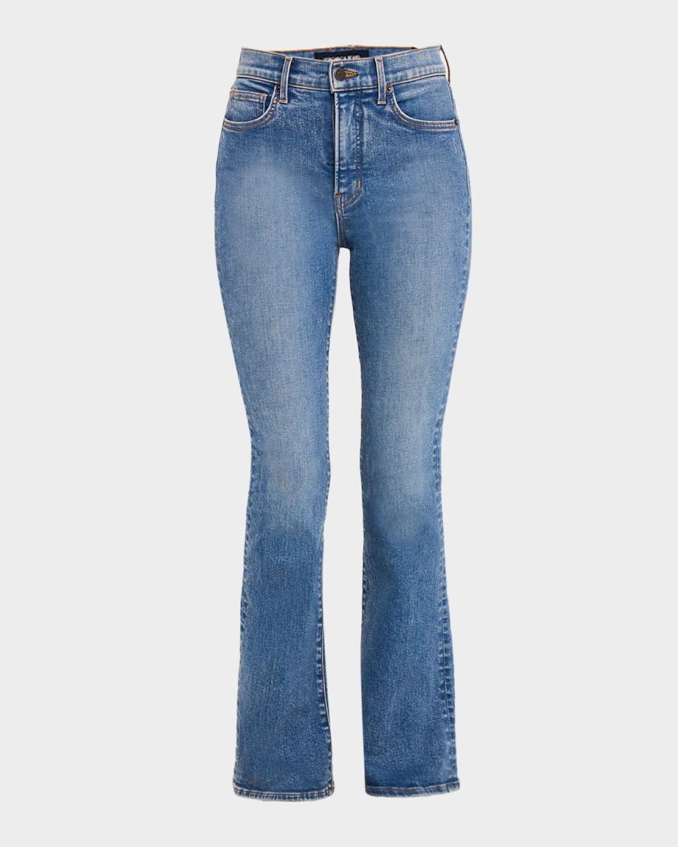 Beverly High-Rise Skinny Flare Loafer Jeans